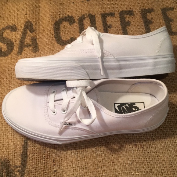 white vans poshmark